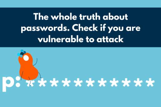 The whole truth about passwords. Check if you are vulnerable to attack