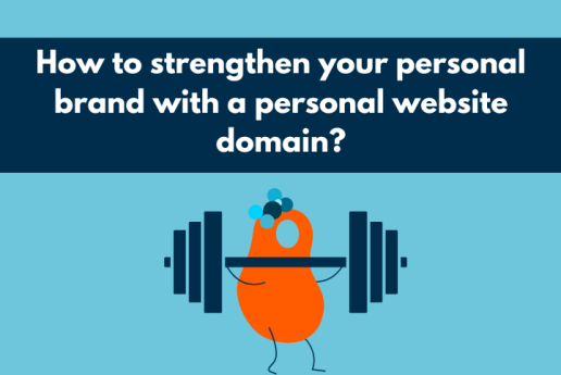 Strengthen your personal brand with a personal website domain