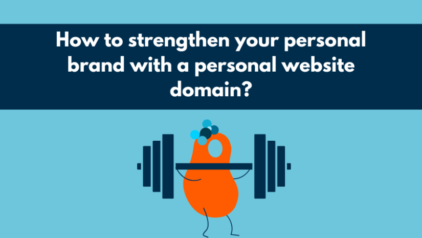 Strengthen your personal brand with a personal website domain
