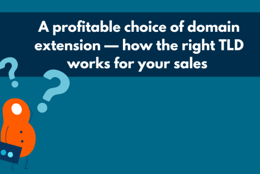 Uma escolha lucrativa de extensão de domínio — como o TLD certo funciona para suas vendas